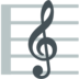 Musical Score Emoji Copy Paste ― 🎼 - mozilla