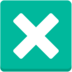 Cross Mark Button Emoji Copy Paste ― ❎ - mozilla