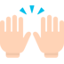 Raising Hands Emoji Copy Paste ― 🙌 - mozilla