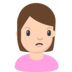 Person Pouting Emoji Copy Paste ― 🙎 - mozilla