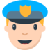 Police Officer Emoji Copy Paste ― 👮 - mozilla