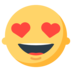 Smiling Face With Heart-eyes Emoji Copy Paste ― 😍 - mozilla