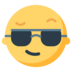 Smiling Face With Sunglasses Emoji Copy Paste ― 😎 - mozilla