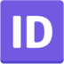 ID Button Emoji Copy Paste ― 🆔 - mozilla