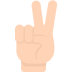 Victory Hand Emoji Copy Paste ― ✌️ - mozilla