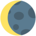 Waning Crescent Moon Emoji Copy Paste ― 🌘 - mozilla