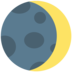 Waxing Crescent Moon Emoji Copy Paste ― 🌒 - mozilla