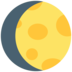 Waxing Gibbous Moon Emoji Copy Paste ― 🌔 - mozilla