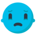 Worried Face Emoji Copy Paste ― 😟 - mozilla