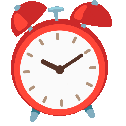 Alarm Clock Emoji Copy Paste ― ⏰ - noto-color