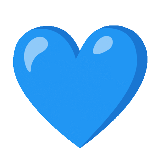 Blue Heart Emoji Copy Paste ― 💙 - noto-color