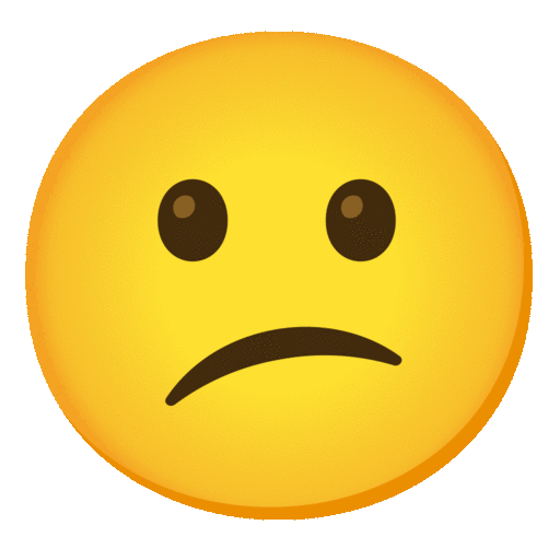 Confused Face Emoji Copy Paste ― 😕 - noto-color