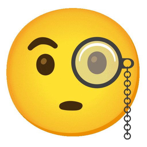 Face With Monocle Emoji Copy Paste ― 🧐 - noto-color