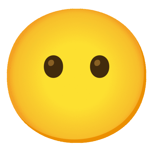 Face Without Mouth Emoji Copy Paste ― 😶 - noto-color