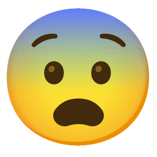 Fearful Face Emoji Copy Paste ― 😨 - noto-color