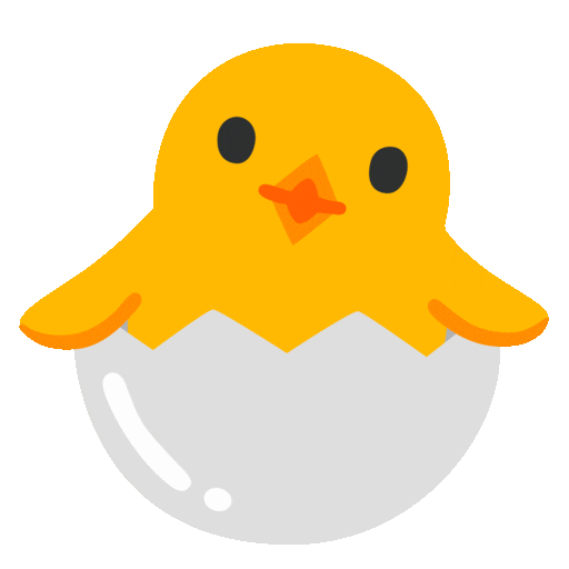 Hatching Chick Emoji Copy Paste ― 🐣 - noto-color