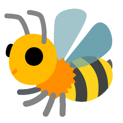 Honeybee Emoji Copy Paste ― 🐝 - noto-color
