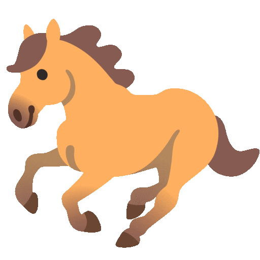 Horse Emoji Copy Paste ― 🐎 - noto-color