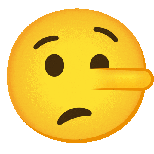 Lying Face Emoji Copy Paste ― 🤥 - noto-color