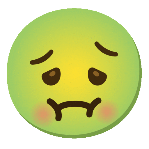 Nauseated Face Emoji Copy Paste ― 🤢 - noto-color