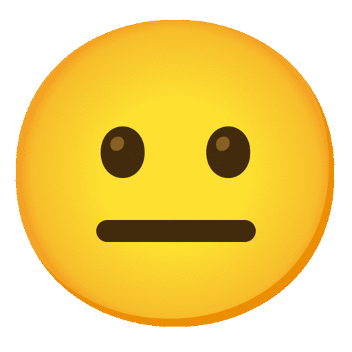 Neutral Face Emoji Copy Paste ― 😐 - noto-color