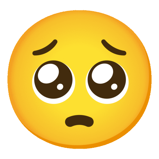 Pleading Face Emoji Copy Paste ― 🥺 - noto-color