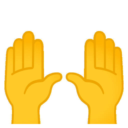 Raising Hands Emoji Copy Paste ― 🙌 - noto-color