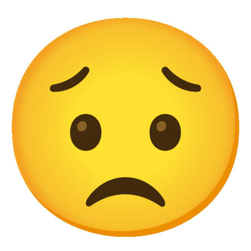 Sad But Relieved Face Emoji Copy Paste ― 😥 - noto-color