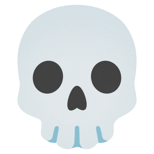 Skull Emoji Copy Paste ― 💀 - noto-color