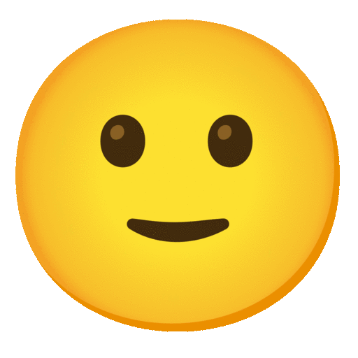 Slightly Smiling Face Emoji Copy Paste ― 🙂 - noto-color