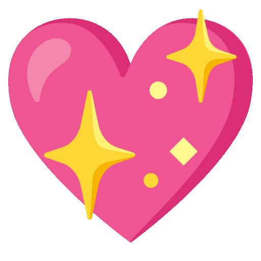 Sparkling Heart Emoji Copy Paste ― 💖 - noto-color