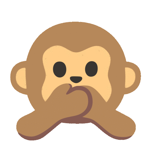 Speak-no-evil Monkey Emoji Copy Paste ― 🙊 - noto-color