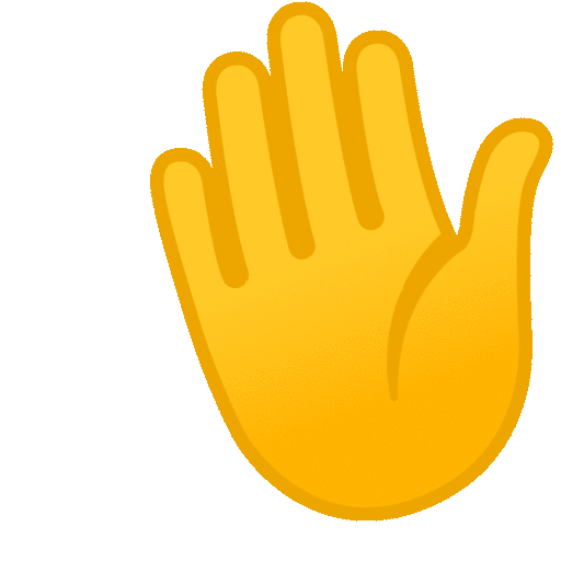 Waving Hand Emoji Copy Paste ― 👋 - noto-color