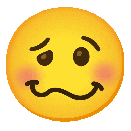 Woozy Face Emoji Copy Paste ― 🥴 - noto-color