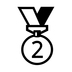 2nd Place Medal Emoji Copy Paste ― 🥈 - noto