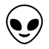 Alien Emoji Copy Paste ― 👽 - noto