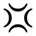 Anger Symbol Emoji Copy Paste ― 💢 - noto