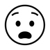 Anguished Face Emoji Copy Paste ― 😧 - noto