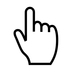 Backhand Index Pointing Up Emoji Copy Paste ― 👆 - noto