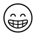 Beaming Face With Smiling Eyes Emoji Copy Paste ― 😁 - noto