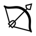 Bow And Arrow Emoji Copy Paste ― 🏹 - noto