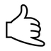 Call Me Hand Emoji Copy Paste ― 🤙 - noto