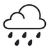 Cloud With Rain Emoji Copy Paste ― 🌧️ - noto