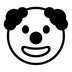 Clown Face Emoji Copy Paste ― 🤡 - noto