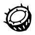 Coconut Emoji Copy Paste ― 🥥 - noto