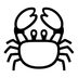 Crab Emoji Copy Paste ― 🦀 - noto