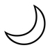 Crescent Moon Emoji Copy Paste ― 🌙 - noto