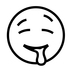 Drooling Face Emoji Copy Paste ― 🤤 - noto
