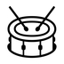 Drum Emoji Copy Paste ― 🥁 - noto