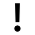 Red Exclamation Mark Emoji Copy Paste ― ❗ - noto